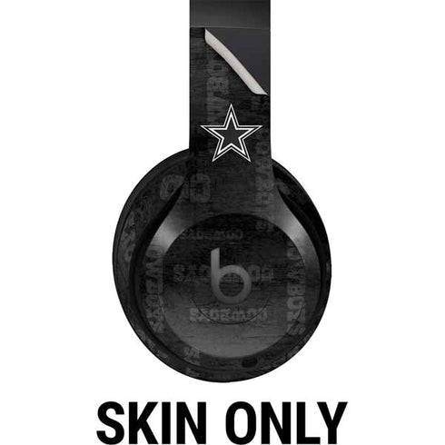 NFL Dallas Cowboys Black & White Beats Studio Pro Wireless Headphones Skin