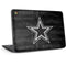 NFL Dallas Cowboys Black & White HP Chromebook Skin