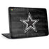 NFL Dallas Cowboys Black & White HP Chromebook Skin