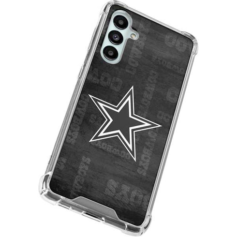 NFL Dallas Cowboys Black & White Galaxy A16 5G Clear Case