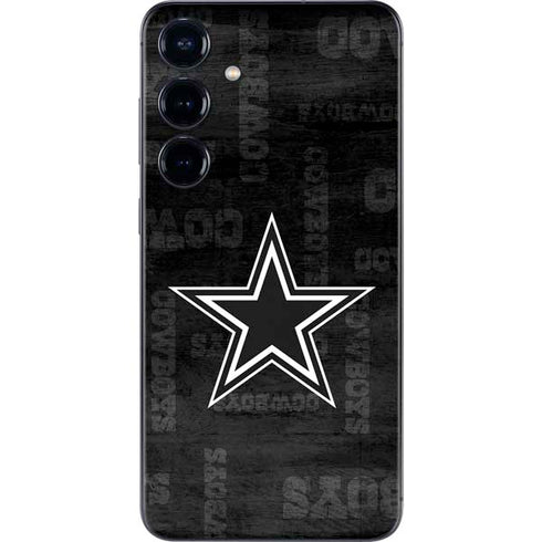 NFL Dallas Cowboys Black & White Galaxy A16 5G Skin