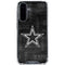 NFL Dallas Cowboys Black & White Galaxy A36 5G Clear Case