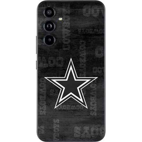 NFL Dallas Cowboys Black & White Galaxy A54 5G Skin