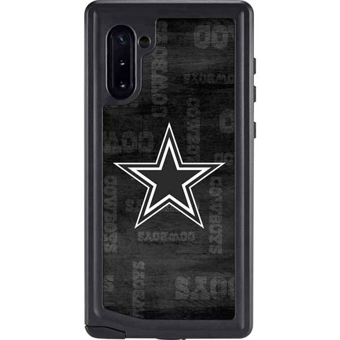 NFL Dallas Cowboys Black & White Galaxy Cases