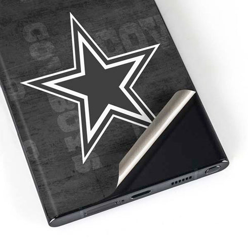 NFL Dallas Cowboys Black & White Galaxy Skins