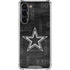 NFL Dallas Cowboys Black & White Galaxy S24 FE Clear Case