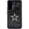 NFL Dallas Cowboys Black & White Galaxy S24 Plus Waterproof Case