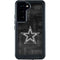 NFL Dallas Cowboys Black & White Galaxy S24 Waterproof Case