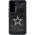 NFL Dallas Cowboys Black & White Galaxy S24 Waterproof Case