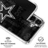 NFL Dallas Cowboys Black & White Galaxy S26 Plus Clear Case