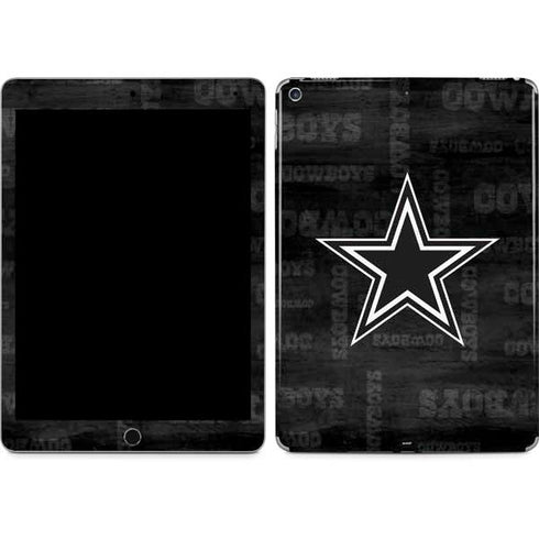 NFL Dallas Cowboys Black & White iPad Skins