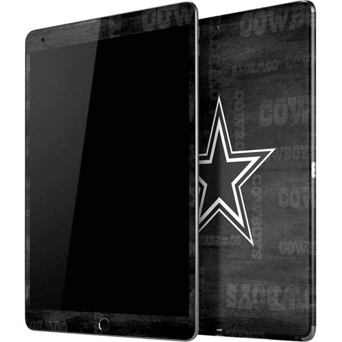 NFL Dallas Cowboys Black & White iPad Skins