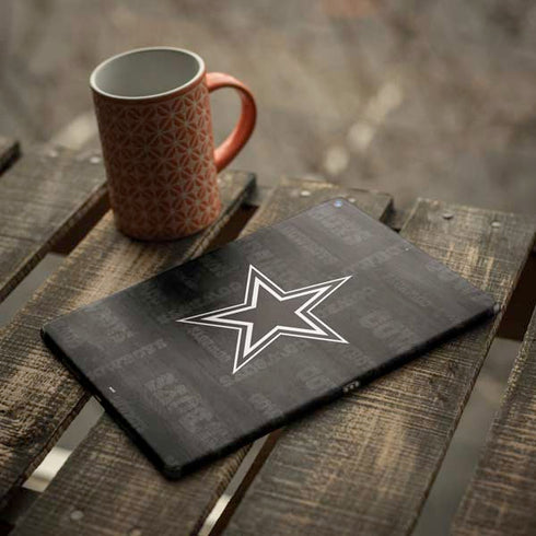 NFL Dallas Cowboys Black & White iPad Skins