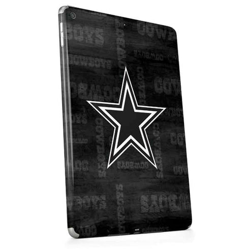 NFL Dallas Cowboys Black & White Apple iPad Skin