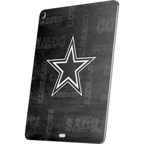 NFL Dallas Cowboys Black & White Apple iPad Air Skin