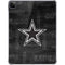 NFL Dallas Cowboys Black & White iPad Pro 11in (2024) Clear Case