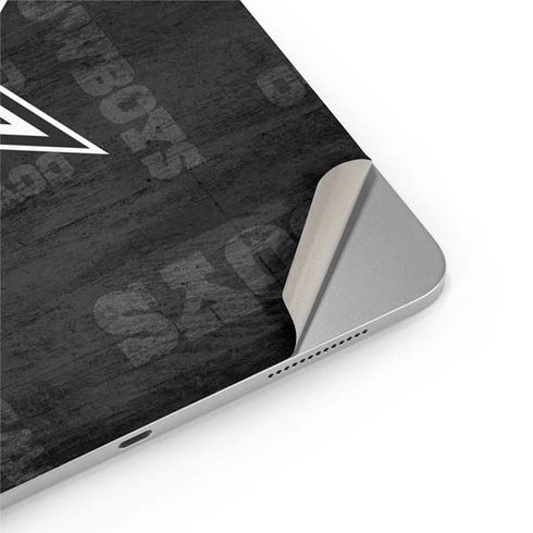 NFL Dallas Cowboys Black & White iPad Pro 13in M4 (2024) Skin