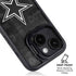 NFL Dallas Cowboys Black & White iPhone 15 Kickstand Case