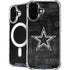 NFL Dallas Cowboys Black & White iPhone 16 MagSafe Case