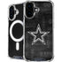 NFL Dallas Cowboys Black & White iPhone 16 Plus MagSafe Case