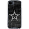 NFL Dallas Cowboys Black & White iPhone 16e Clear Case