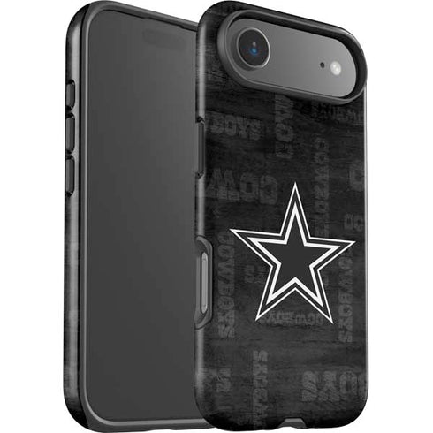 NFL Dallas Cowboys Black & White iPhone 17 Air Impact Case