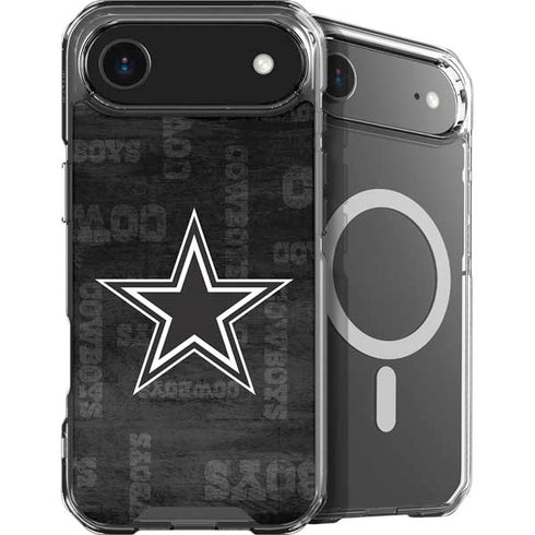 NFL Dallas Cowboys Black & White iPhone 17 Air MagSafe Case