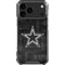 NFL Dallas Cowboys Black & White iPhone 17 Pro Max Clear Case