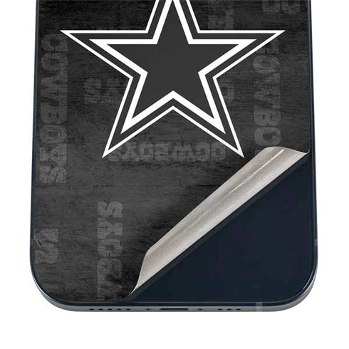 NFL Dallas Cowboys Black & White iPhone 17 Pro Skin