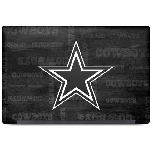 NFL Dallas Cowboys Black & White Dell Latitude Skin