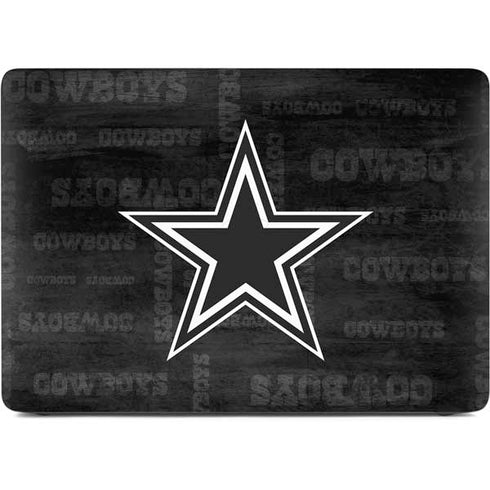 NFL Dallas Cowboys Black & White Apple MacBook Air Skin