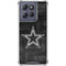 NFL Dallas Cowboys Black & White Moto G 5G (2025) Clear Case