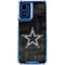 NFL Dallas Cowboys Black & White Moto G 5G (2024) Clear Case