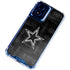 NFL Dallas Cowboys Black & White Moto G 5G (2024) Clear Case