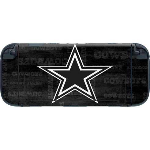 NFL Dallas Cowboys Black & White Nintendo Switch 2 (2025) with Joy-Con Skin