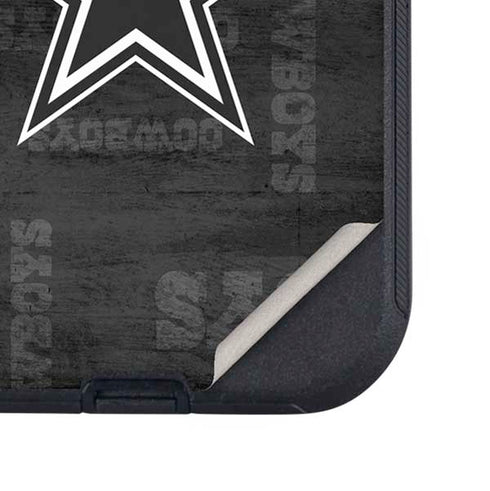 NFL Dallas Cowboys Black & White Otterbox Defender iPhone Skin