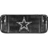 NFL Dallas Cowboys Black & White Steam Deck Handheld Gaming Computer OLED Skin