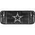 NFL Dallas Cowboys Black & White Steam Deck Handheld Gaming Computer Skin