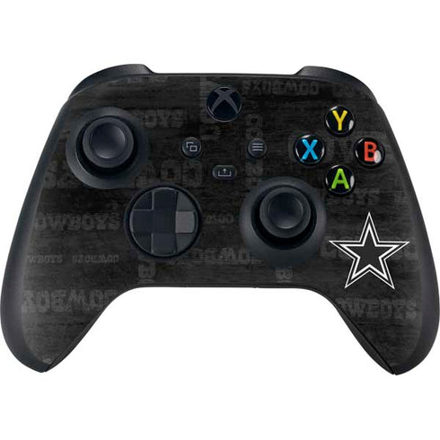 NFL Dallas Cowboys Black & White Xbox Series X Skins