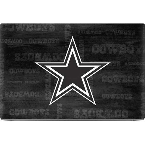 NFL Dallas Cowboys Black & White Dell XPS Skin