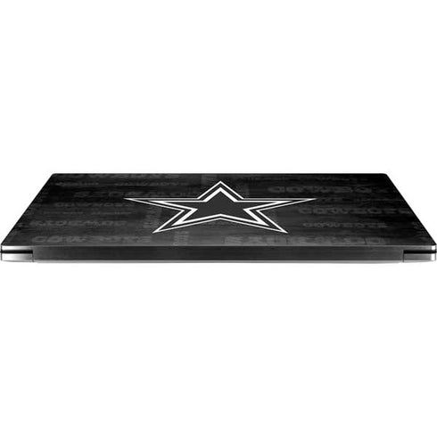 NFL Dallas Cowboys Black & White Dell XPS Skin