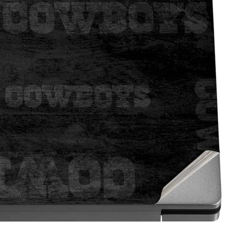 NFL Dallas Cowboys Black & White Dell XPS Skin