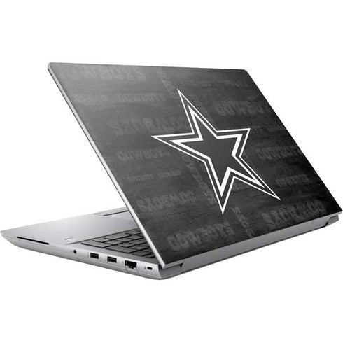 NFL Dallas Cowboys Black & White HP ZBook Fury 16 G10 Skin