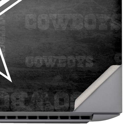 NFL Dallas Cowboys Black & White HP ZBook Fury 16 G10 Skin