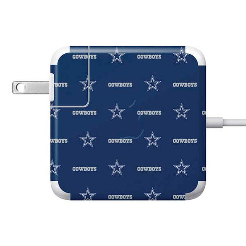 NFL Dallas Cowboys Blitz Series 85W Power Adapter (15 and 17 inch MacBook Pro Charger) Skin