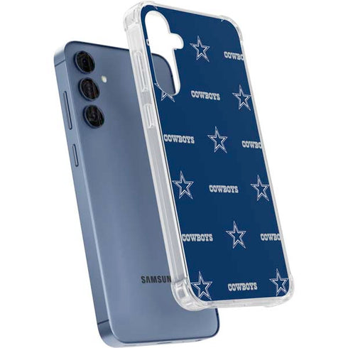NFL Dallas Cowboys Blitz Series Galaxy A35 5G Clear Case