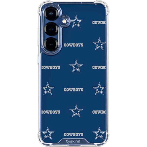 NFL Dallas Cowboys Blitz Series Galaxy S25 Clear Case