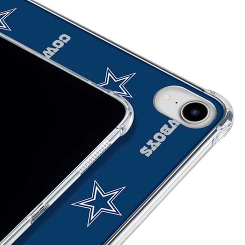 NFL Dallas Cowboys Blitz Series iPad 11th Gen (2025) Clear Case