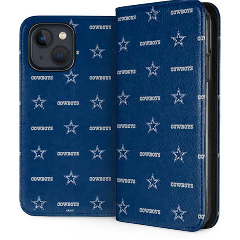 NFL Dallas Cowboys Blitz Series iPhone 15 Plus Folio Case
