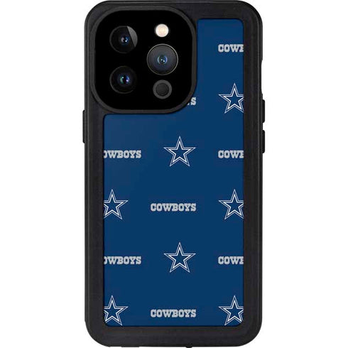 NFL Dallas Cowboys Blitz Series iPhone 15 Pro Waterproof Case